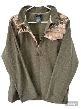 Realtree men’s medium 1/4 zip hoodie